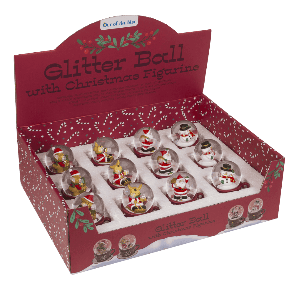 Polyresin snow globe, Christmas figurines,