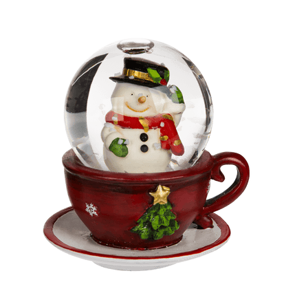 Polyresin snow globe, Christmas figurines,