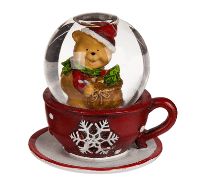 Polyresin snow globe, Christmas figurines,
