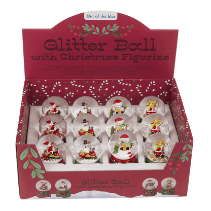 Polyresin snow globe, Christmasfigures,