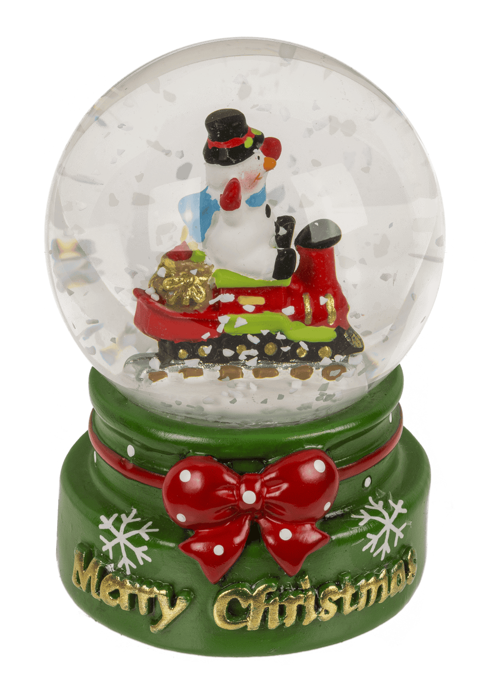 Polyresin snow globe, Christmasfigures,