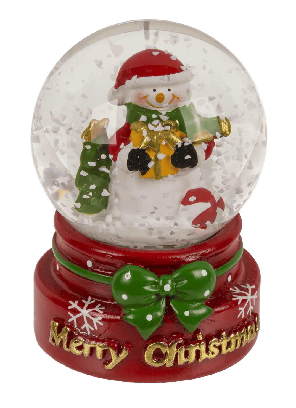 Polyresin snow globe, Christmasfigures,