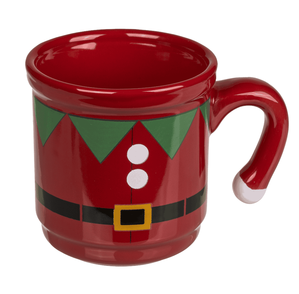 Mug with Christmas design (Santa Claus & Santa,