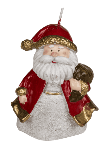 Candle, Santa Claus & Snowman assorted,