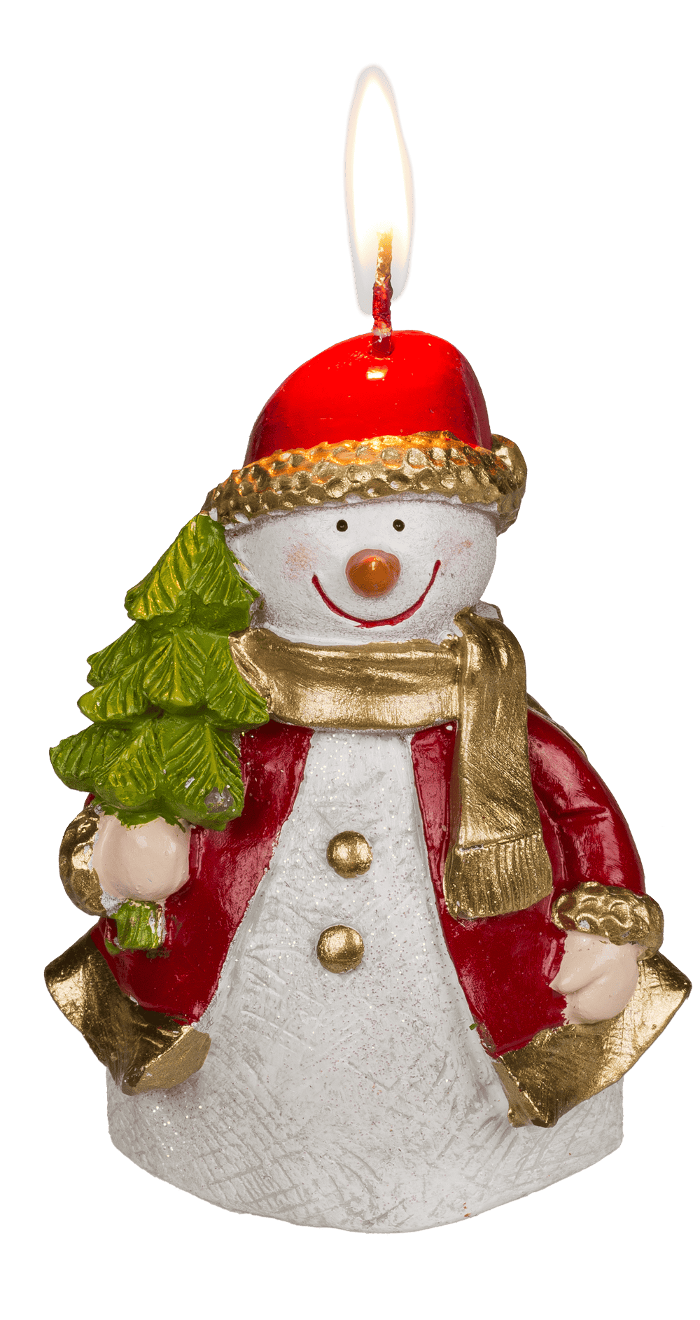 Candle, Santa Claus & Snowman assorted,