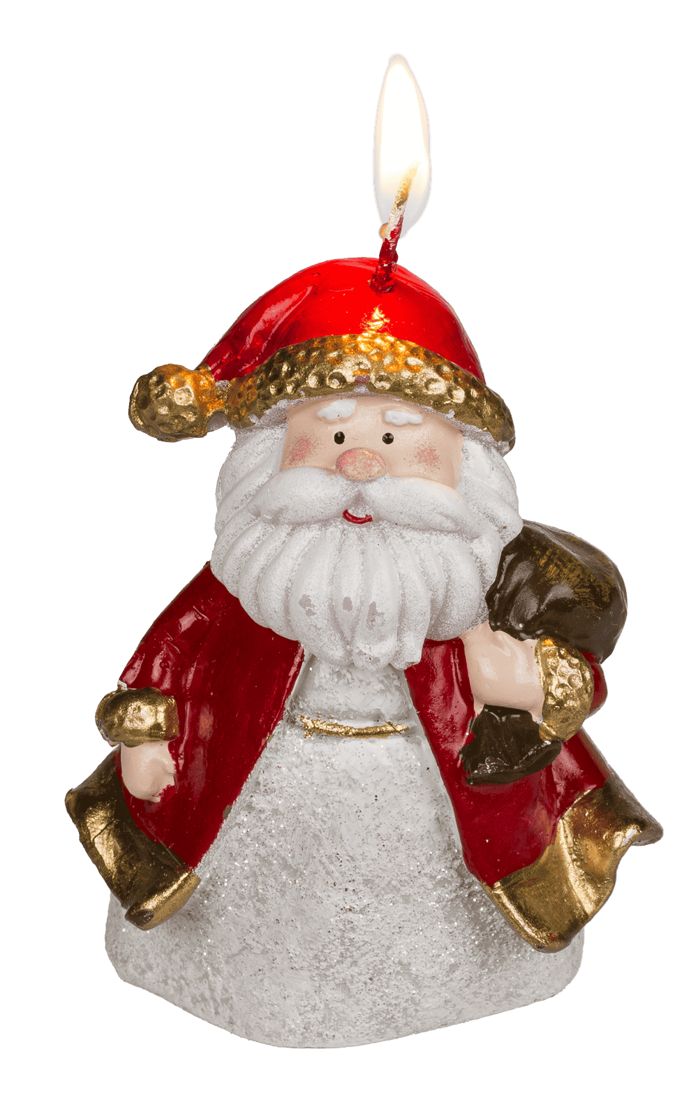 Candle, Santa Claus & Snowman assorted,