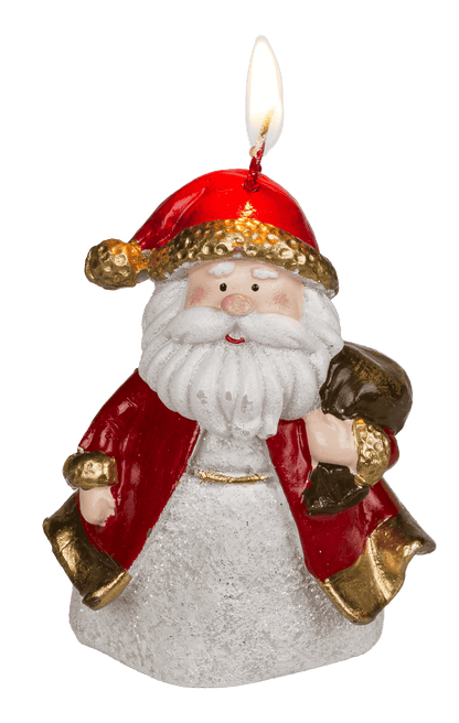 Candle, Santa Claus & Snowman assorted,
