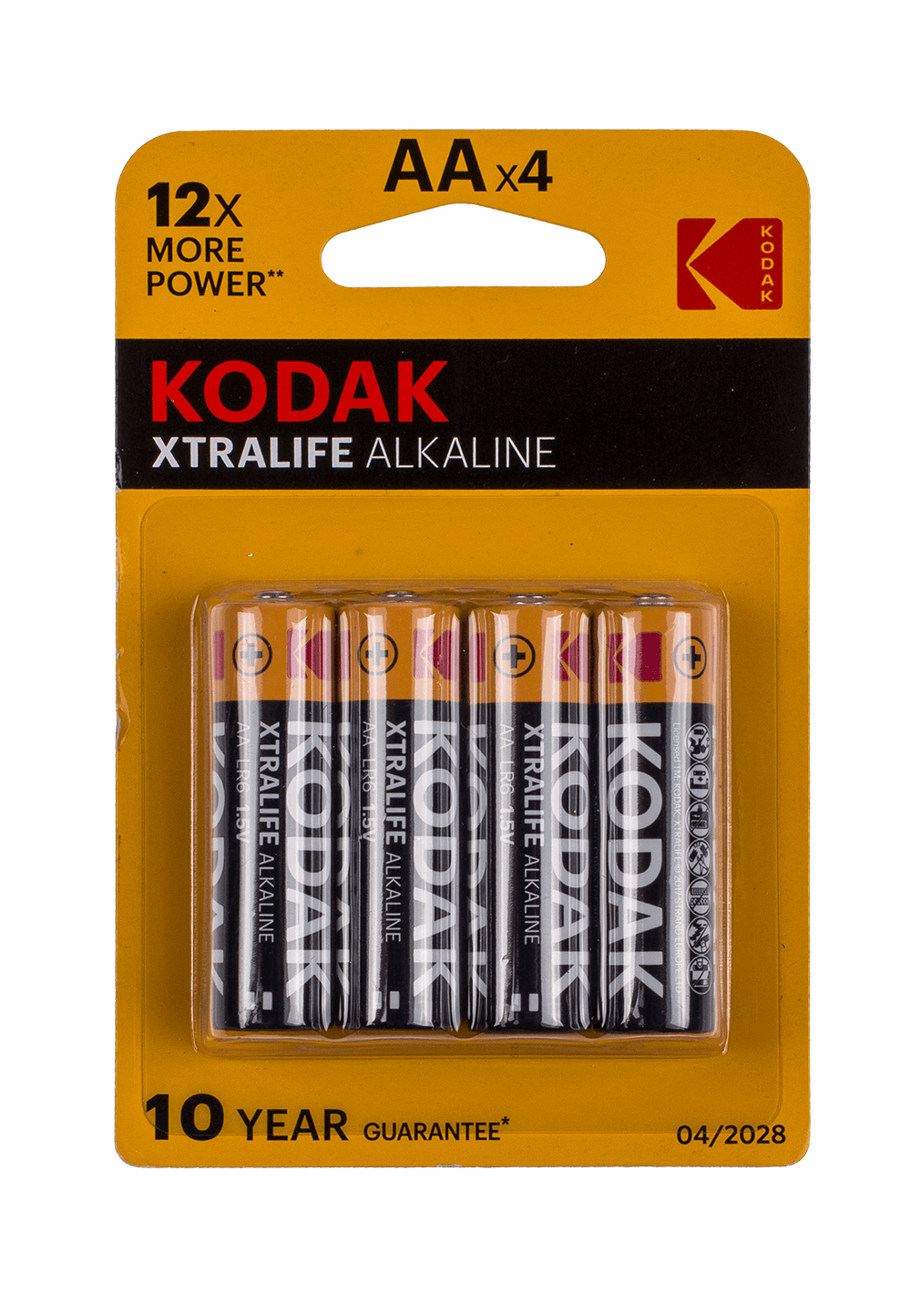 Alkaline mignon battery, Kodak Xtralife,