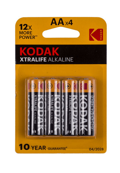 Alkaline mignon battery, Kodak Xtralife,
