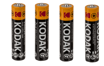 Alkaline micro battery, Kodak Xtralife,
