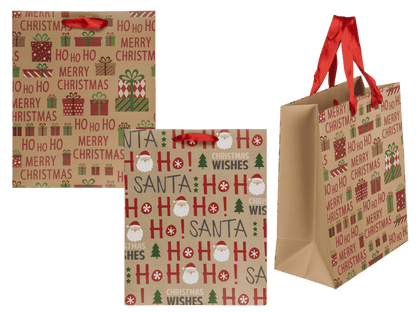 Paper gift bag, Ho Ho Ho,