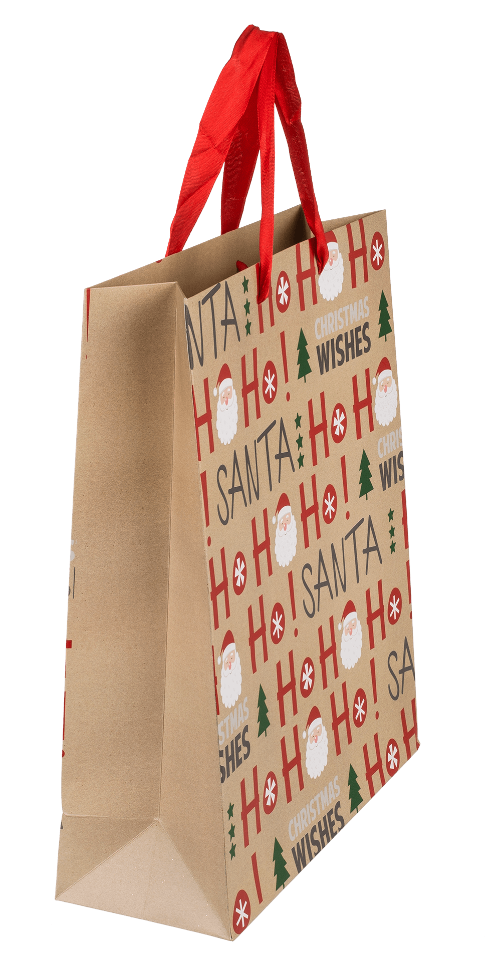 Paper gift bag, Ho Ho Ho,