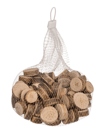 Wooden decoration slices small,