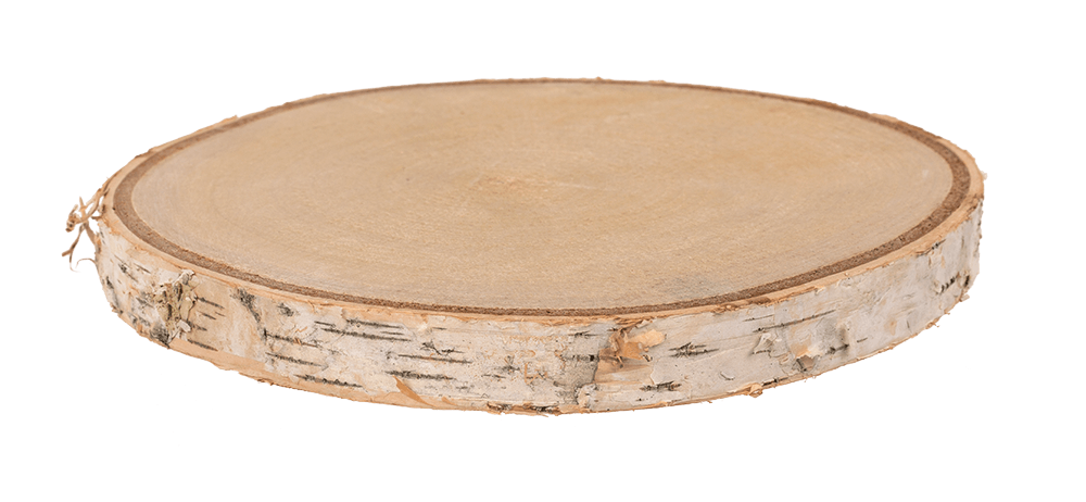 Wooden decoration slice,