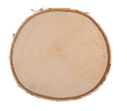 Wooden decoration slice,