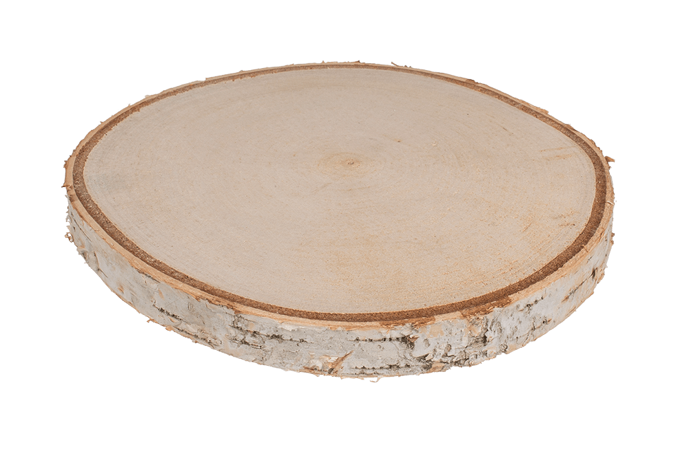 Wooden decoration slice,