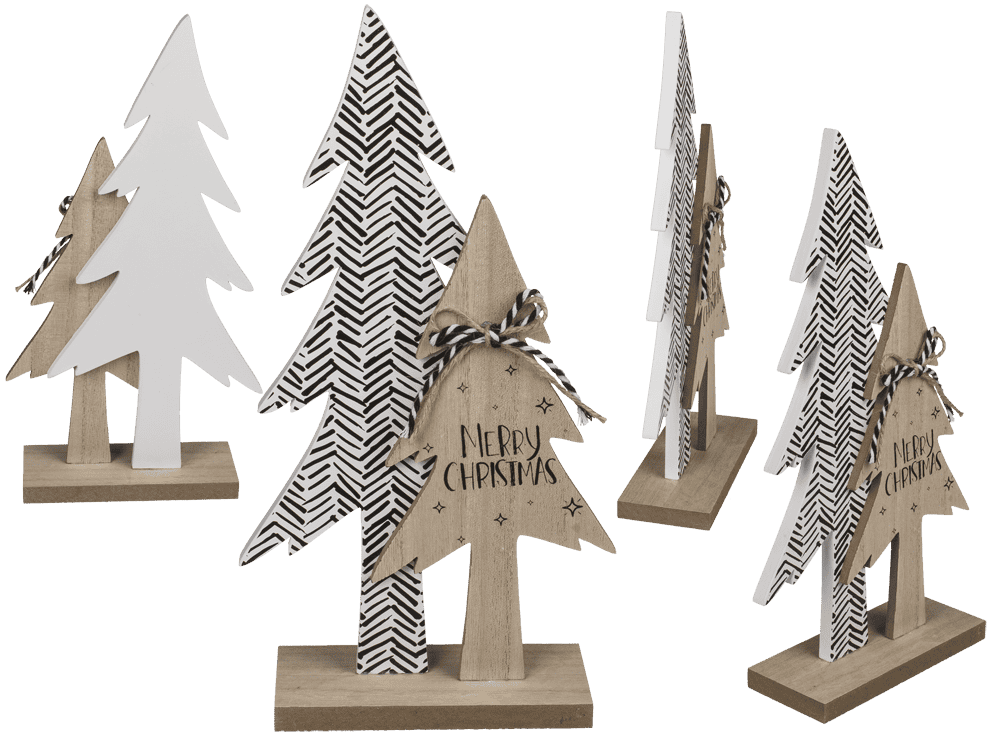 Wooden tree, Merry Christmas,