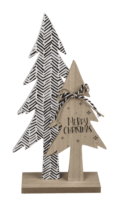 Wooden tree, Merry Christmas,