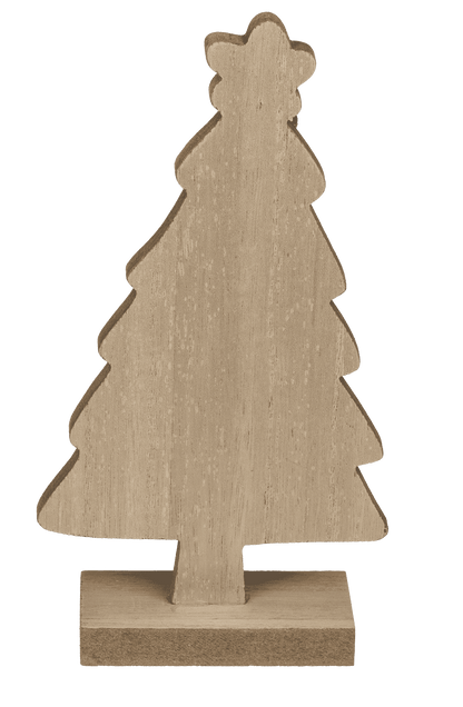 White/black colored wooden tree,