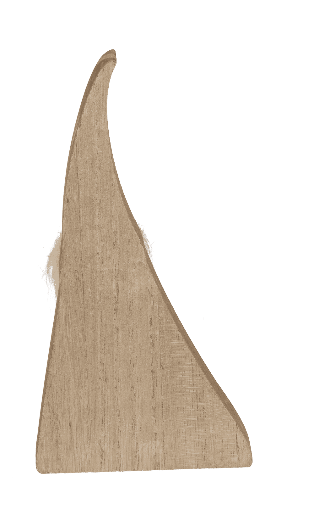 Black/White wooden christmas gnome,