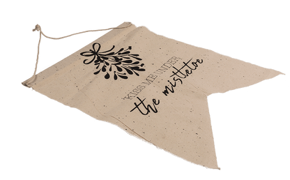 Natural colored pennant, Christmas,