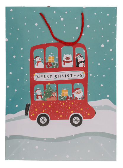 Paper gift bag, Winter Wonderland,