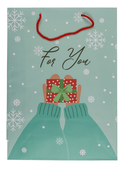 Paper gift bag, Winter Wonderland,