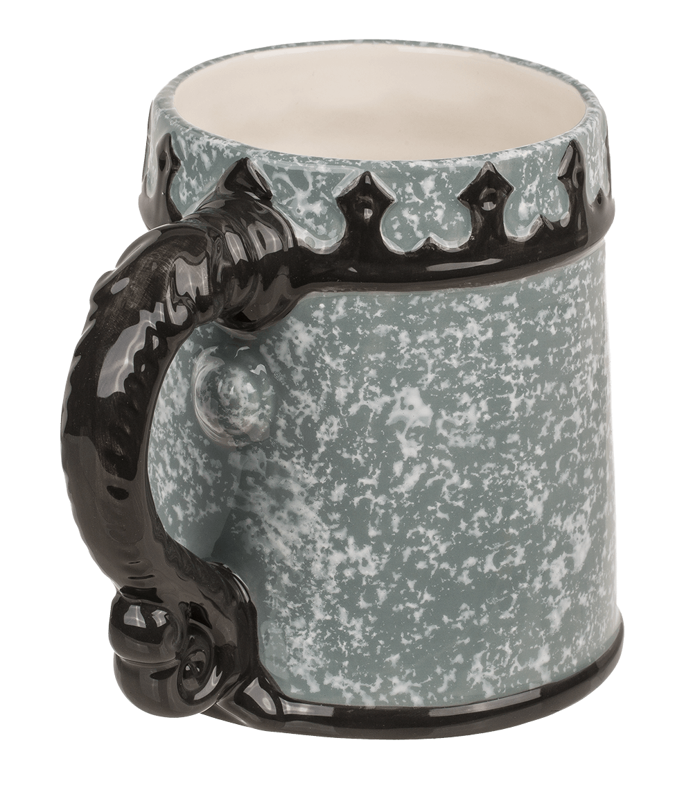 Mug, Knight's armour visor, 14,5 x 11 cm,
