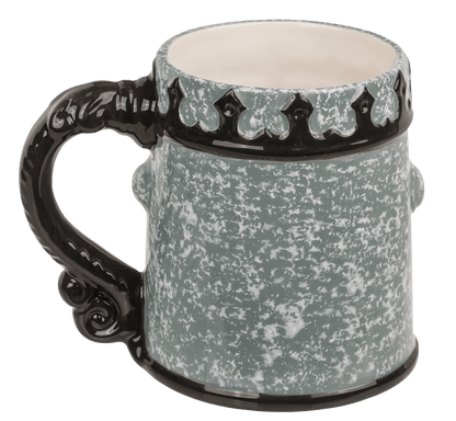 Mug, Knight's armour visor, 14,5 x 11 cm,