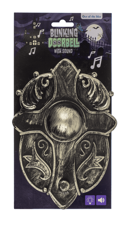 Blinking doorbell, with sound and LED,