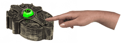 Blinking doorbell, with sound and LED,