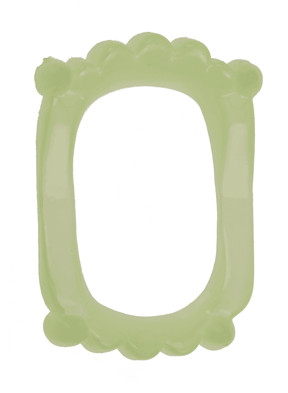 Fake blood with glow in the dark teeth,