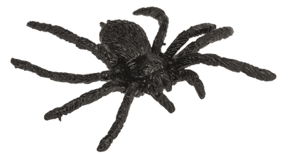 Spiders, set of 12 pcs. per polybag