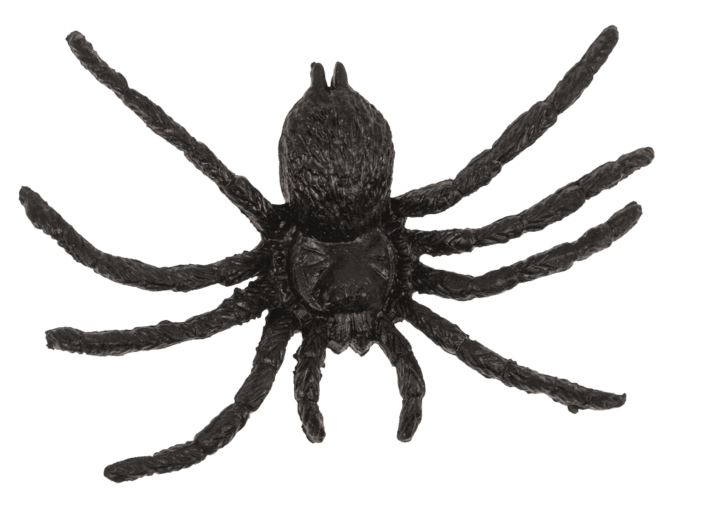 Spiders, set of 12 pcs. per polybag