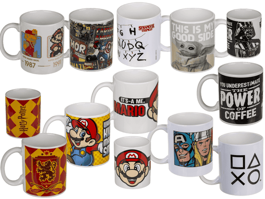 Item set, Licensed Mugs,