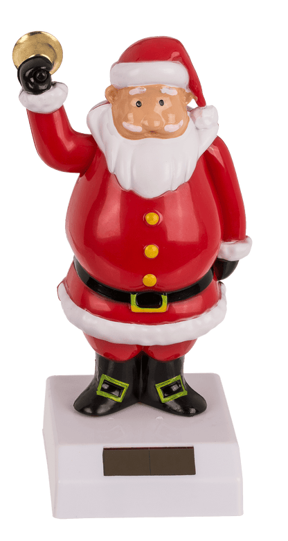 Moveable figurine, Santa Claus with bell,