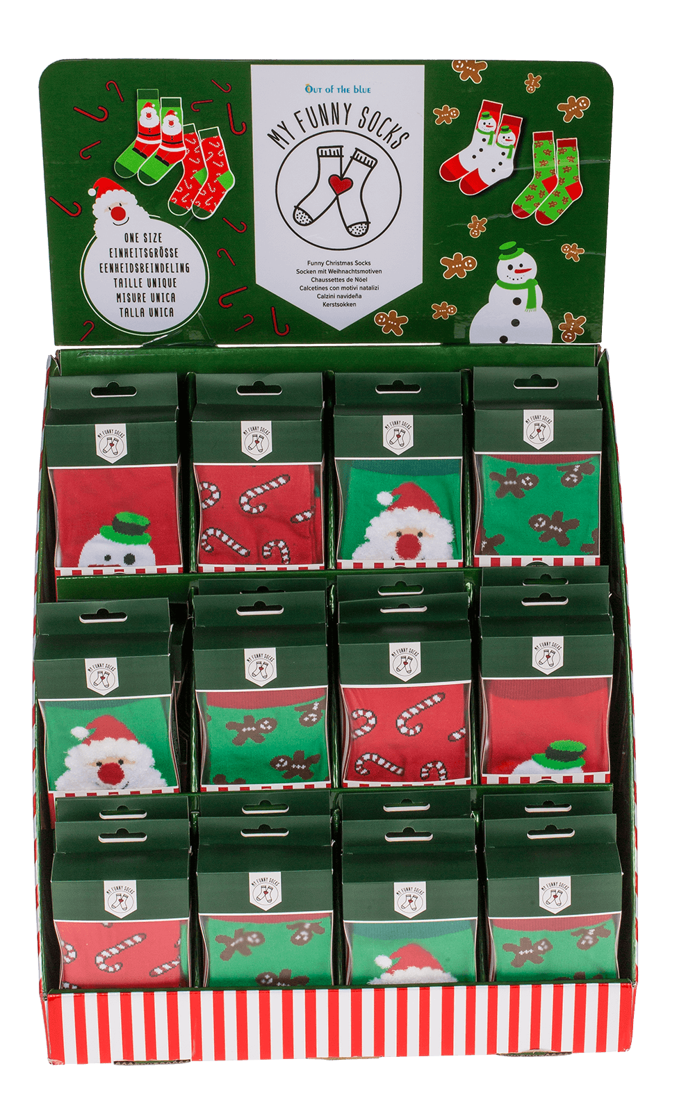 Funny Christmas Socks, one size,