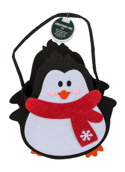 Gift bag, Christmas, felt material,