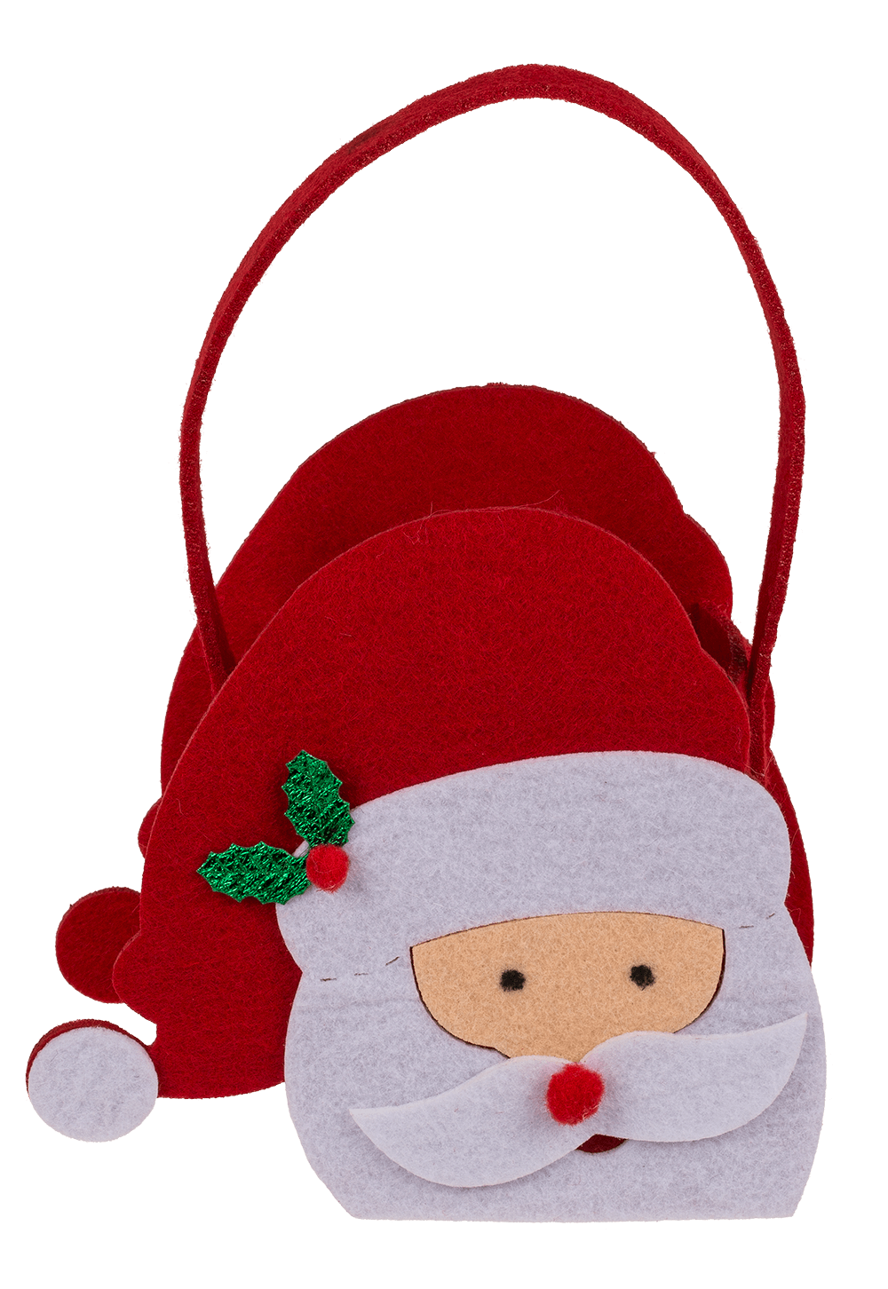 Gift bag, Christmas, felt material,