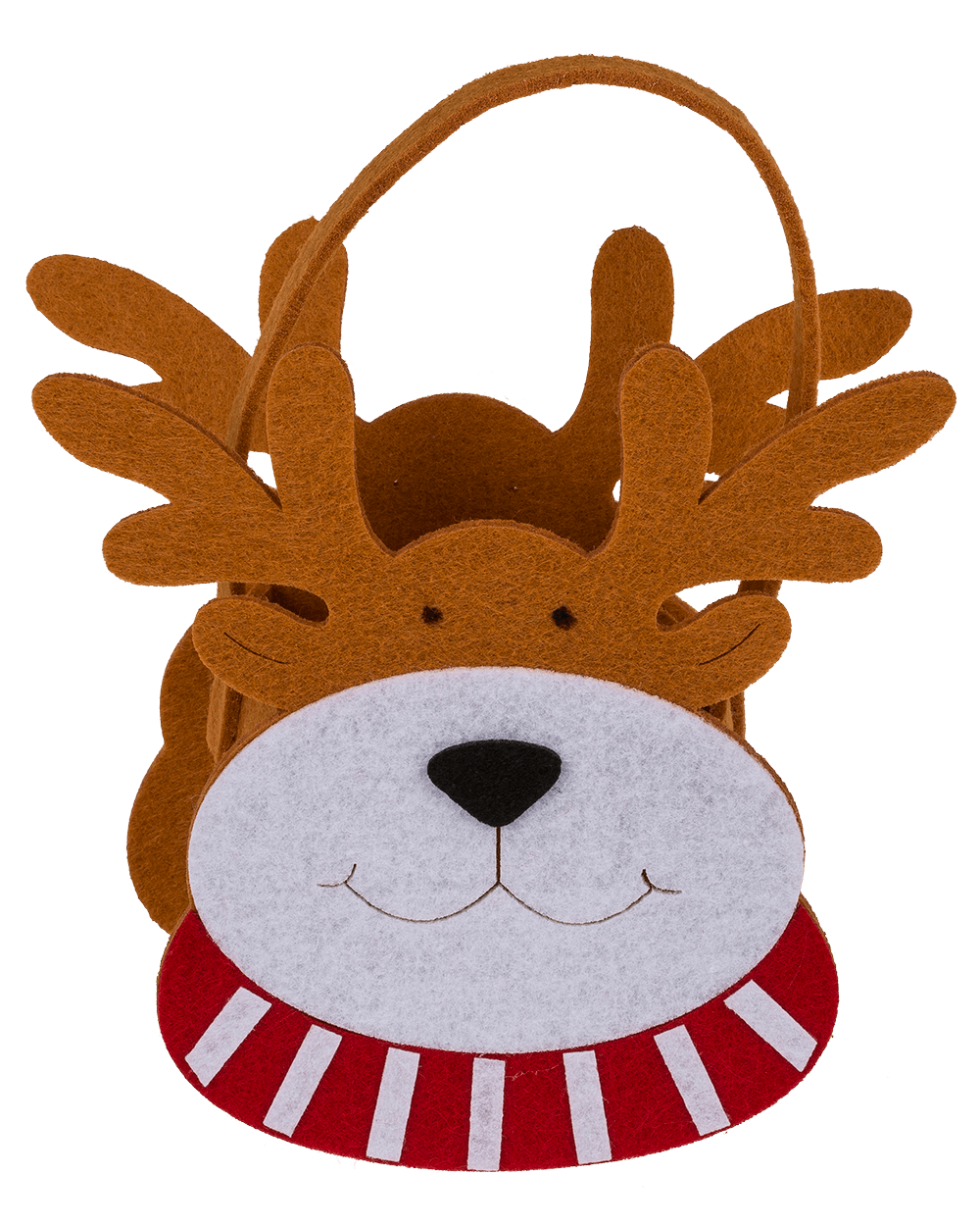 Gift bag, Christmas, felt material,