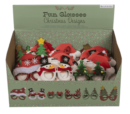 Fun glasses, Christmas,