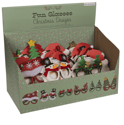Fun glasses, Christmas,