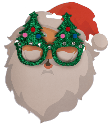 Fun glasses, Christmas,