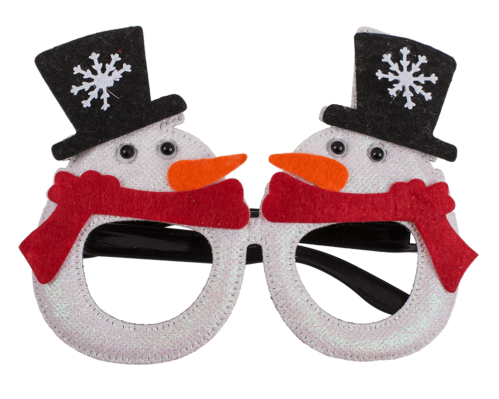 Fun glasses, Christmas,
