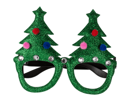 Fun glasses, Christmas,