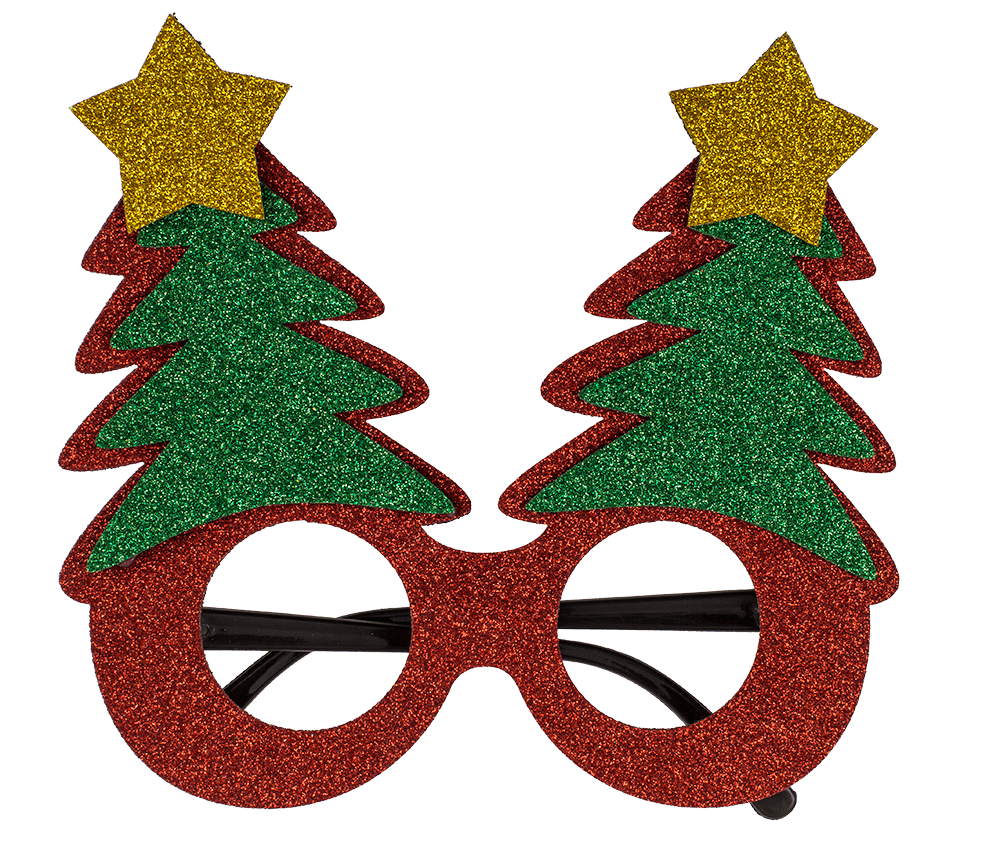 Fun glasses, Christmas,