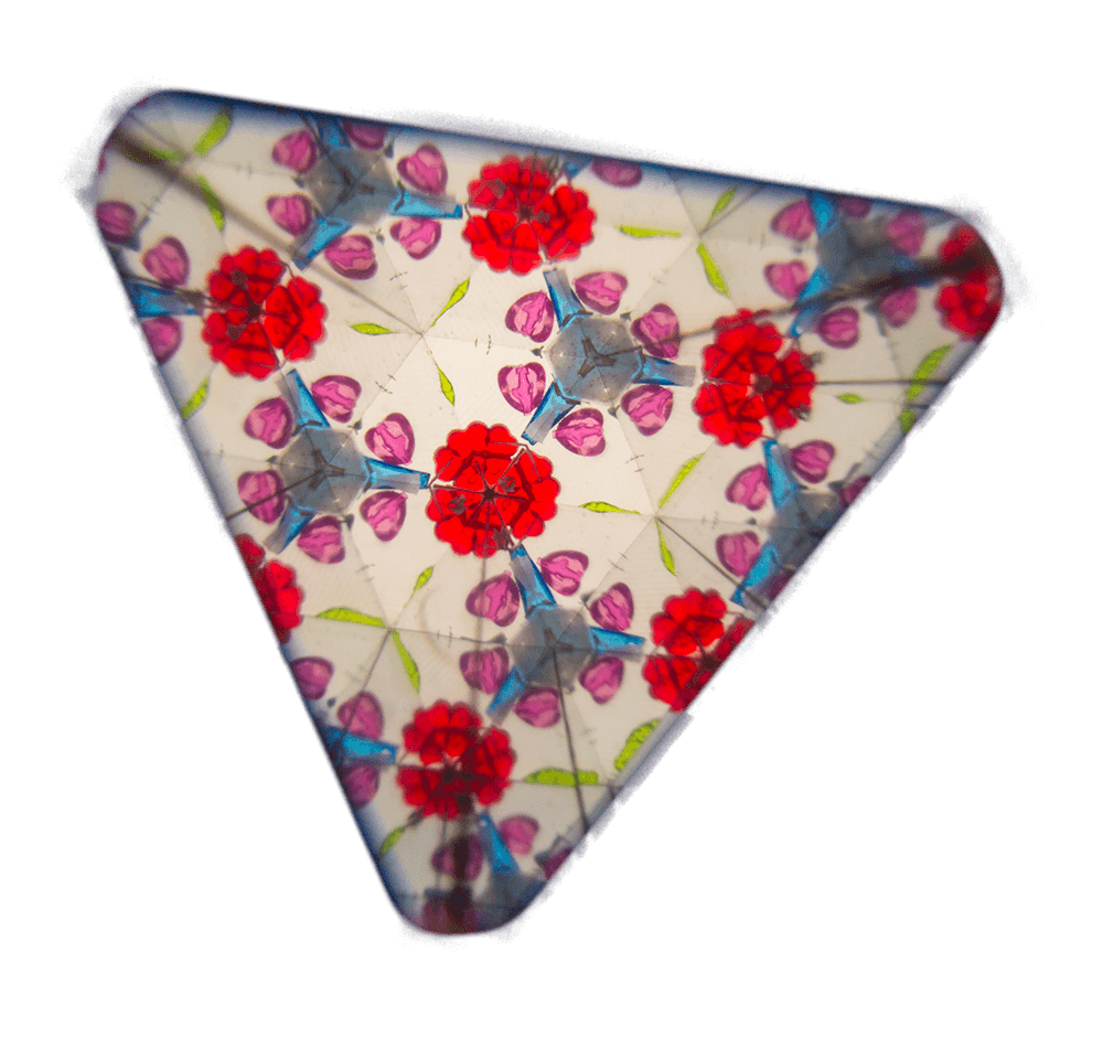 Kaleidoscope, Christmas, approx. 19 x 4,2 cm,