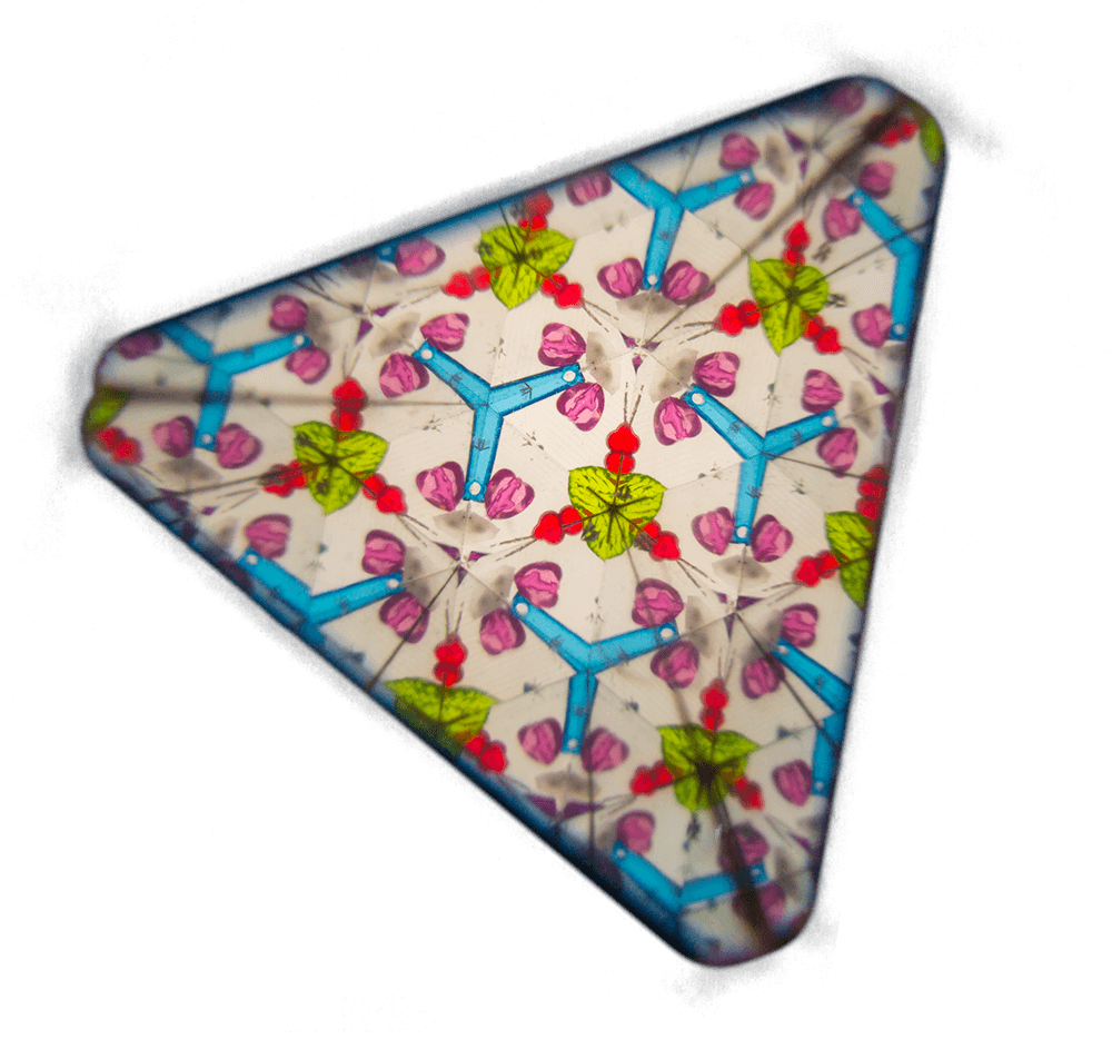 Kaleidoscope, Christmas, approx. 19 x 4,2 cm,