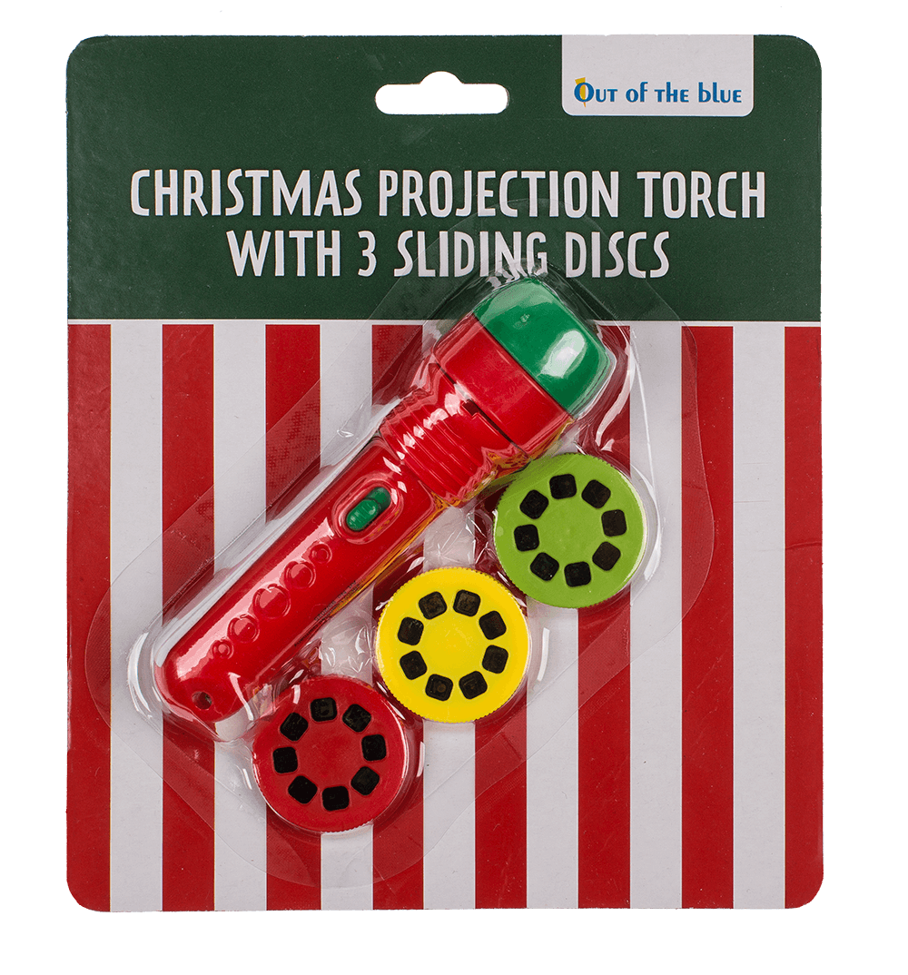 Projection torch, Christmas, incl. 3 x AG13,