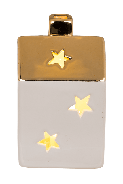 Dolomite X-mas house with LED